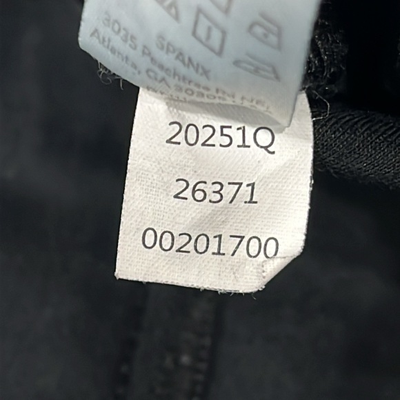 Spanx The Perfect Pant Ankle Back Seam Skinny Classic Black Size M - Picture 16 of 16